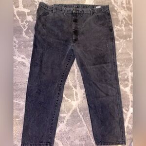 Black Baggy Skater Men Jeans